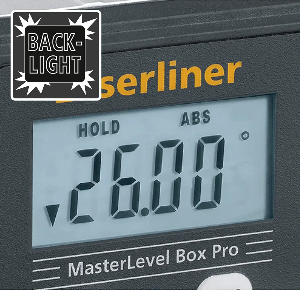 Laserliner MasterLevel Box Pro Nero: Livella Digitale Bluetooth 360° - 8