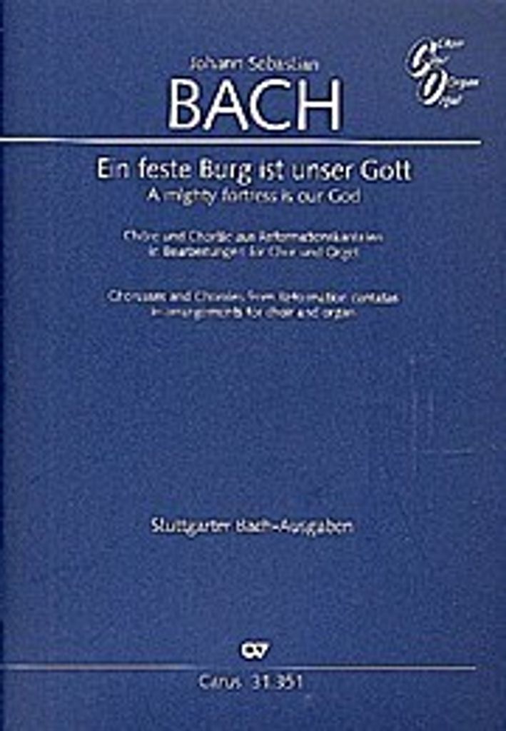 Ein feste Burg ist unser Gott :für gem Chor und Orgel