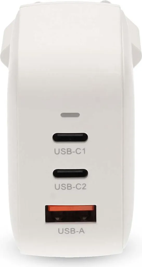 Chargeur USB-C de Voyage 70W Nedis pour PC Portable et Mobile Blanc