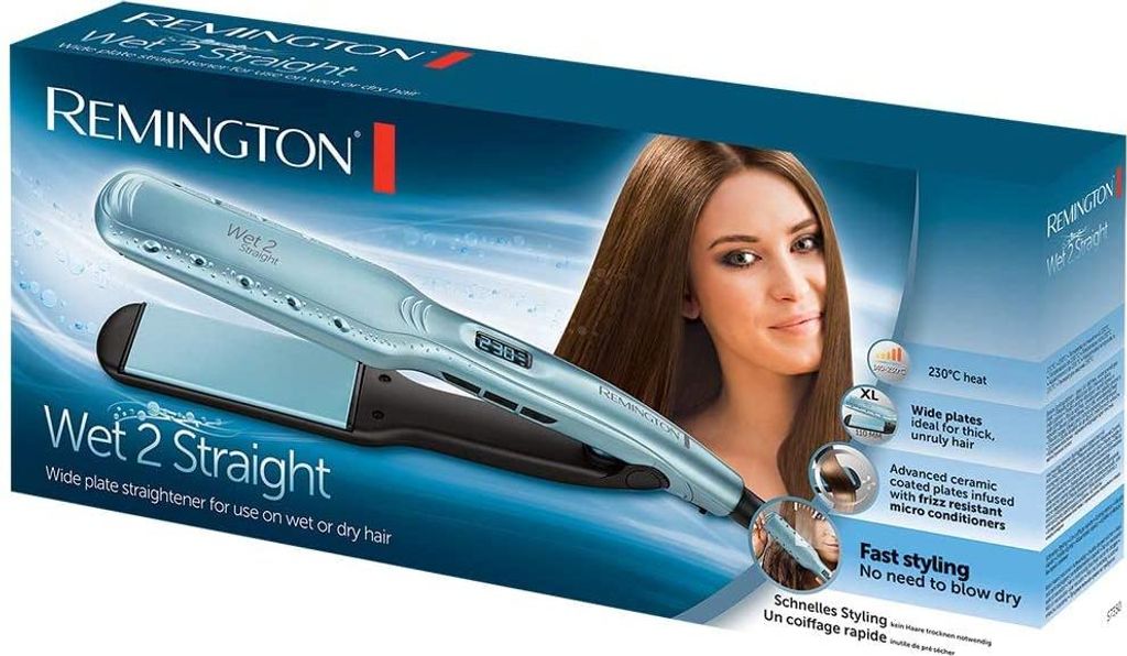 Remington Wet 2 Straight, Prostownica, Ciepły, Proste w Zdjęcie produktu 