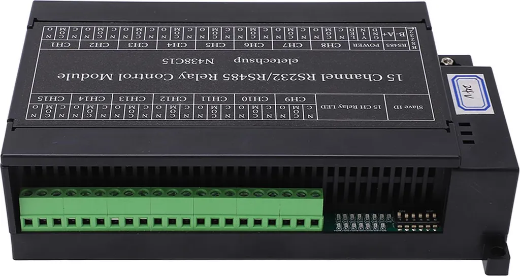Module de Relais 16 Canaux RS485 RS232 DC24V pour Automate API et PC