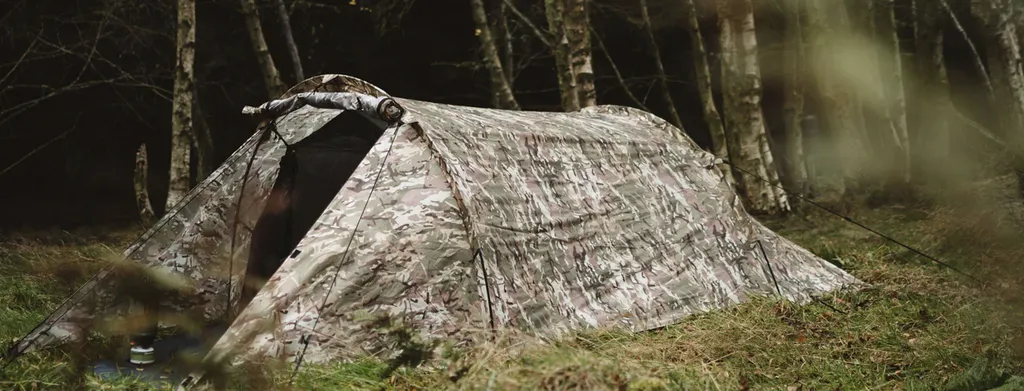 Tente 2 places camouflage Blackthorn 2 Highlander résistante au vent - 15