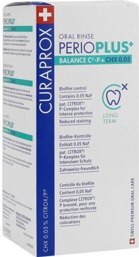 CURAPROX perio Plus+ Balance Mundspülung CHX 0,05%