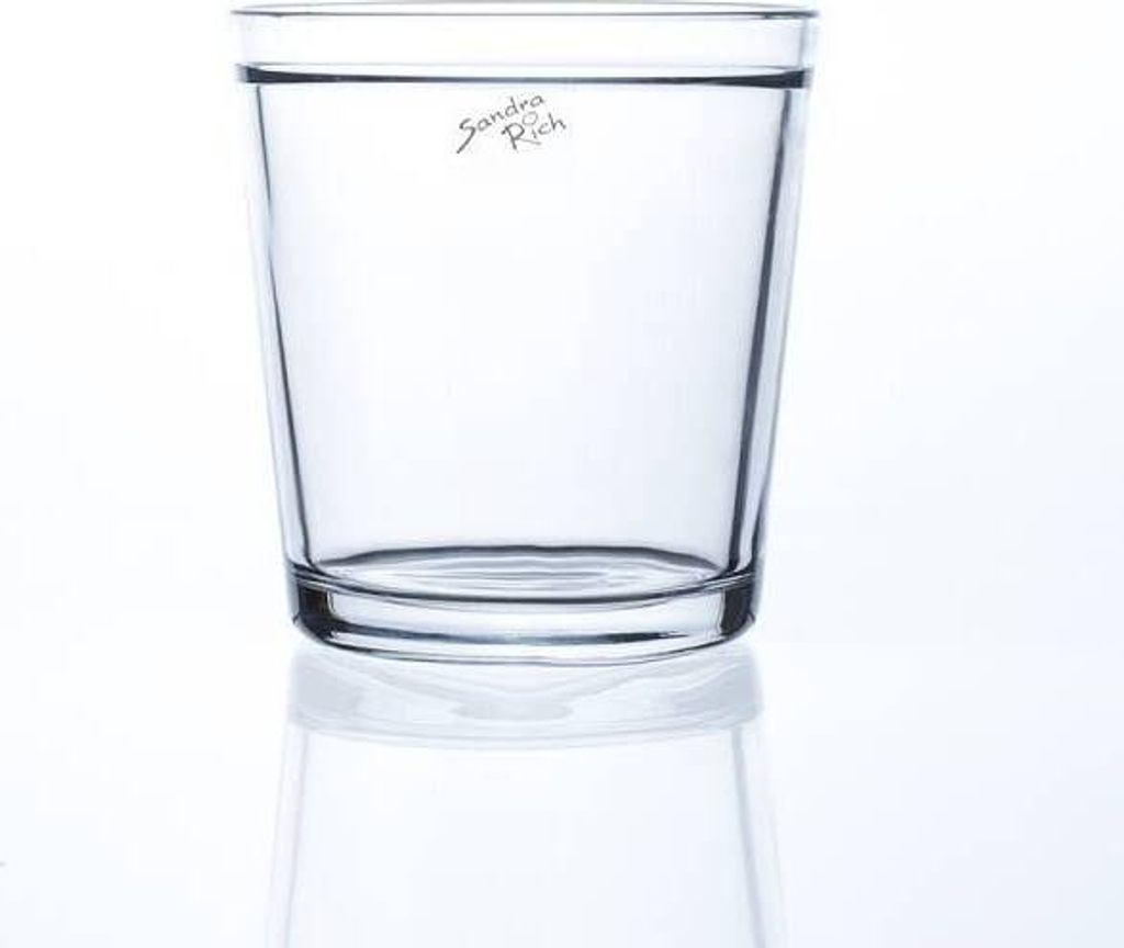 Glas Orchideentopf, Blumentopf ORCHID H. 13,5cm D. 12,5cm Produktbild 