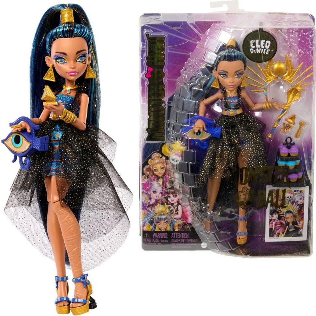 Mattel HNF70 - Monster High - Cleo De Nile Monster Ball - Produktbild 1