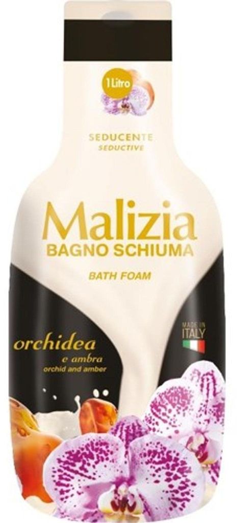 Płyn do kąpieli Bagno Schiuma Bath Foam Orchidea e Ambra 1l Zdjęcie produktu 