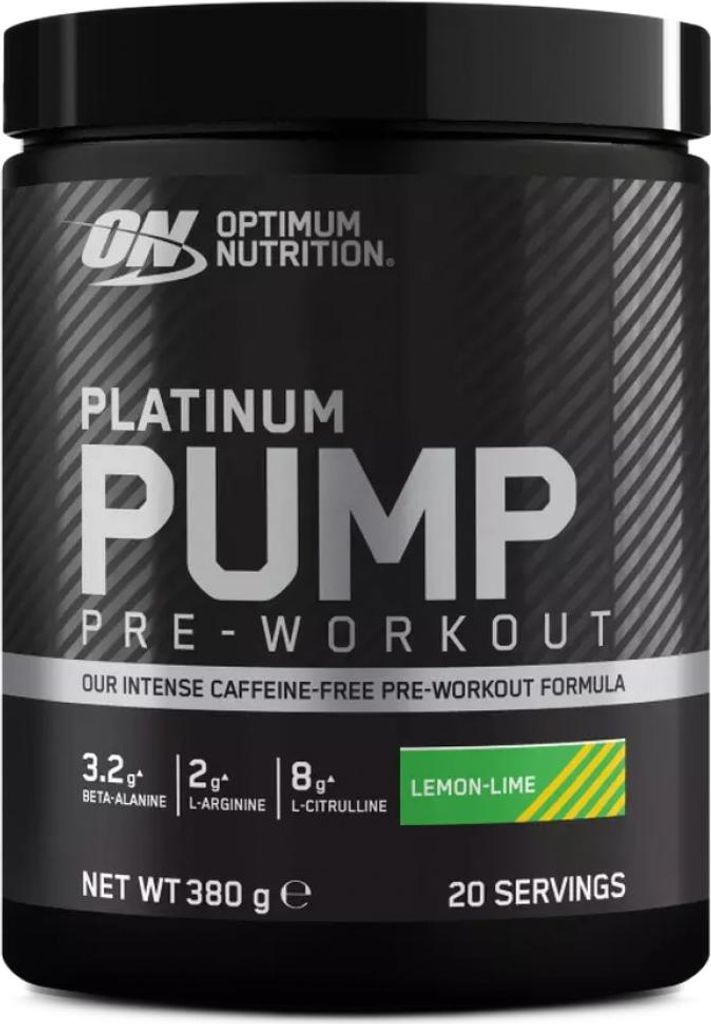 PreWorkout - Optimum Nutrition - Platinum pump pre-workout Image du produit 