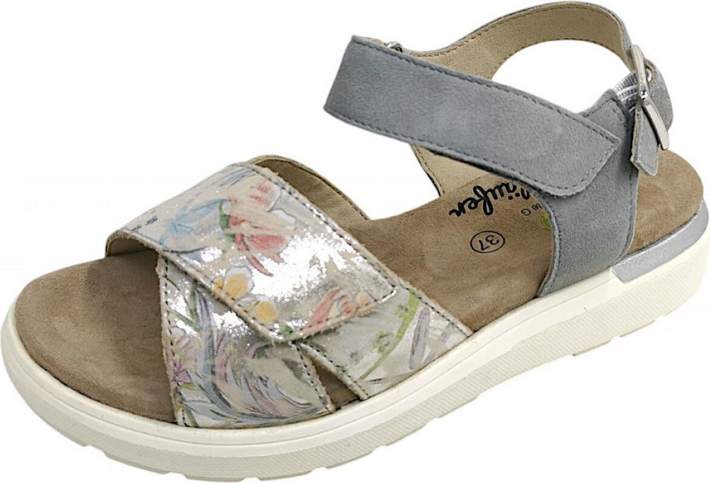 Naturläufer Tesla 2 Sandalette Grau, Schuhgröße:40 EU