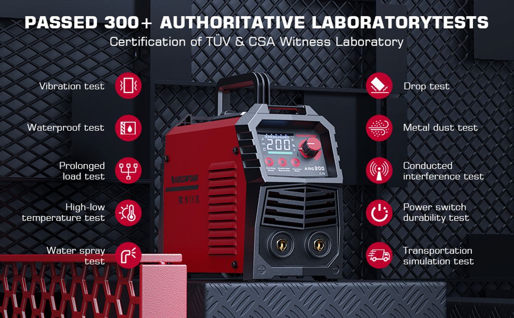 ARCCAPTAIN ARC 200 Schweißgerät: 200A IGBT DC Schweissgerät Produktbild 3