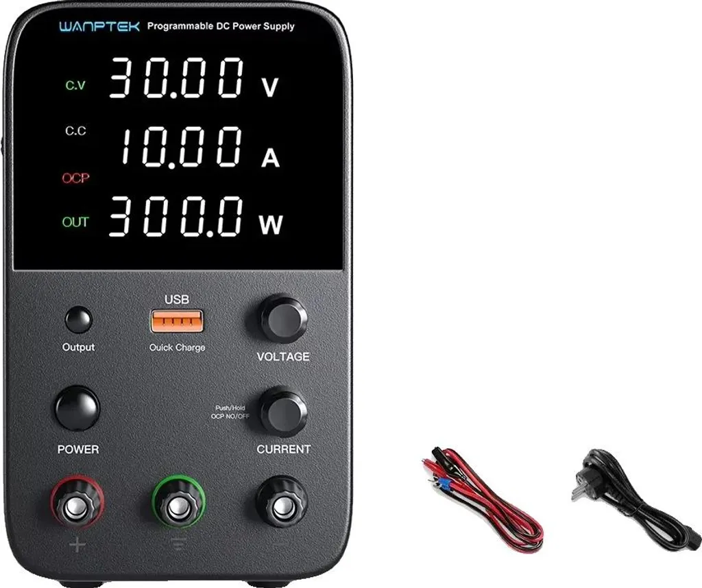 WPS3010H 30V 10A Programmable DC Power Supply - Tech Pro Series - 1