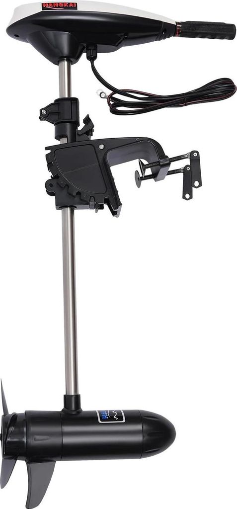 Elektrischer Außenborder Trollingmotor - ET45L - 20,4 kg Schub - 12 V - 552 W - Bürstenmotor - Teleskopgriff - Für Schlauchboot & Angelboot - Sc...