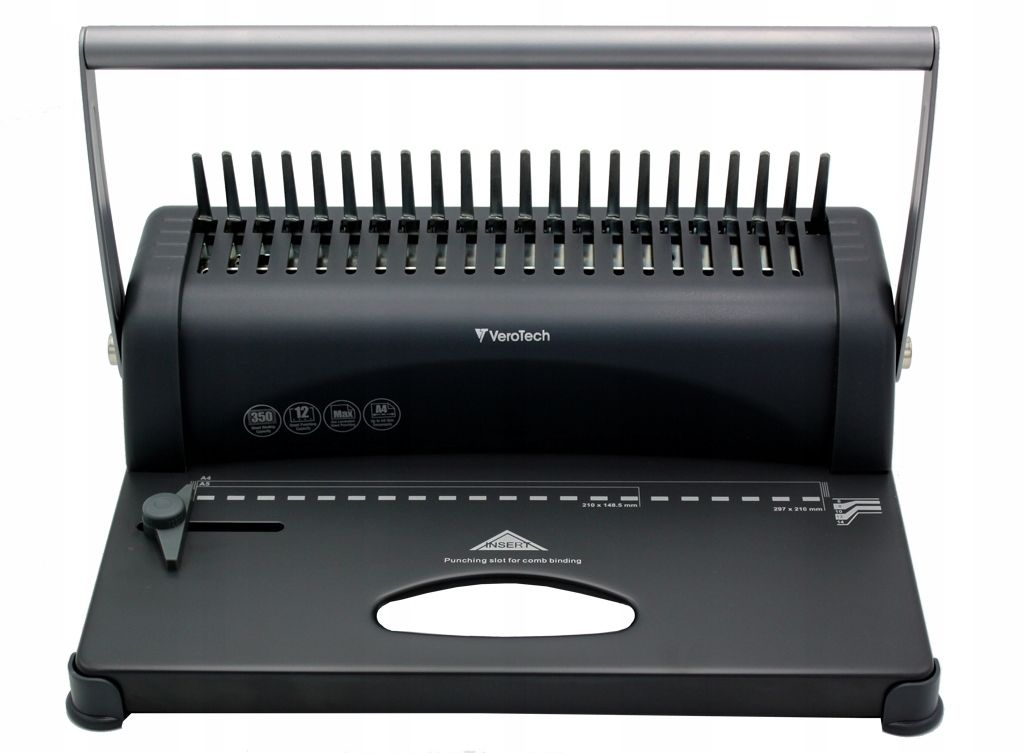 Bindownica dziurkacz na 350 kartek marki Verotech VB-120 Zdjęcie produktu 