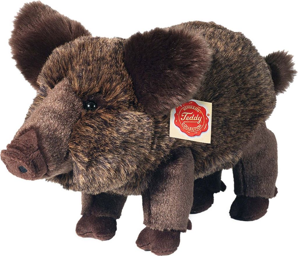 Teddy Hermann Wildschwein, Kuscheltier, Stofftier, Produktbild 