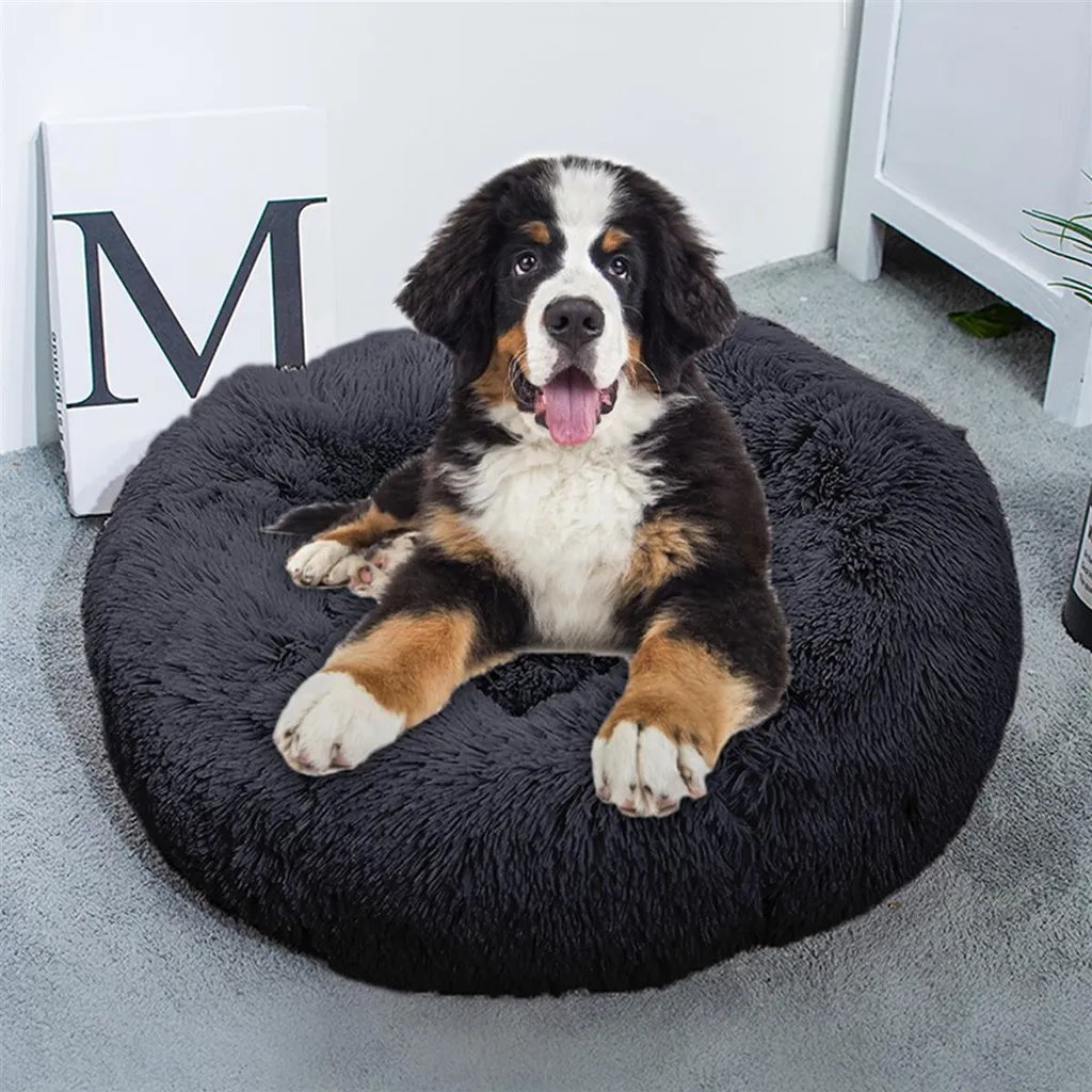 Intirilife Cuccia Nuvola 80cm - Il Divano Peluche che il tuo Gatto ti Invidierà - 6