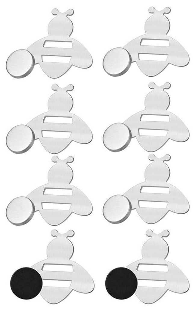 Tischdeckenbeschwerer 8er Set Edelstahl Magnete – Extra Produktbild 