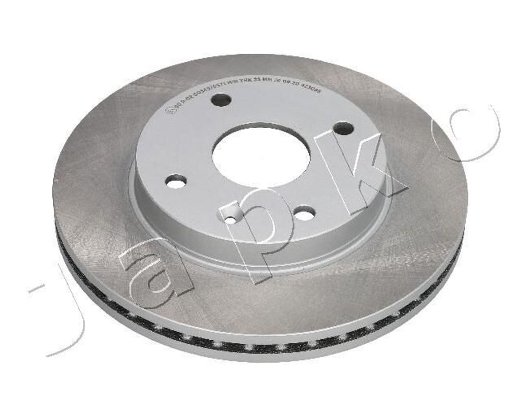 2x JAPKO Bremsscheibe 60W09C vorne für CHEVROLET NUBIRA Kombi für DODGE NEON II