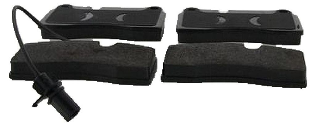 Bremsbelagsatz Scheiben 18 mm mit Verschleißwarnkontakt TRISCAN für u.a. AUDI Q7
