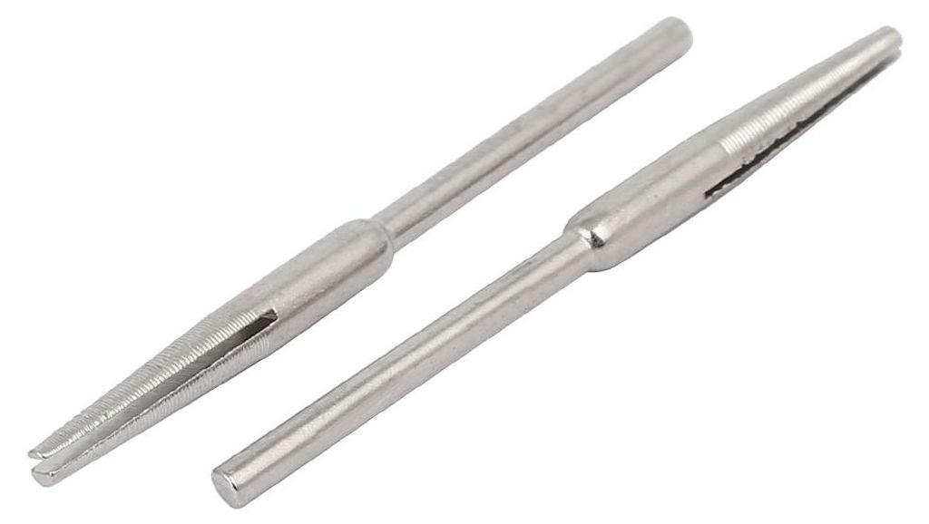 10stk Sandpapier Halter 2,35mm Schaft Dmr Dorn Teilt Band 50mm lang de