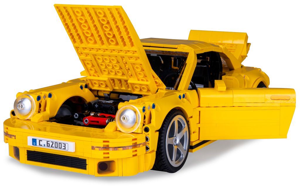 CaDA Set C62003W RUF CTR 2017 Yellowbird 1:12 gelb Bricks Image du produit 