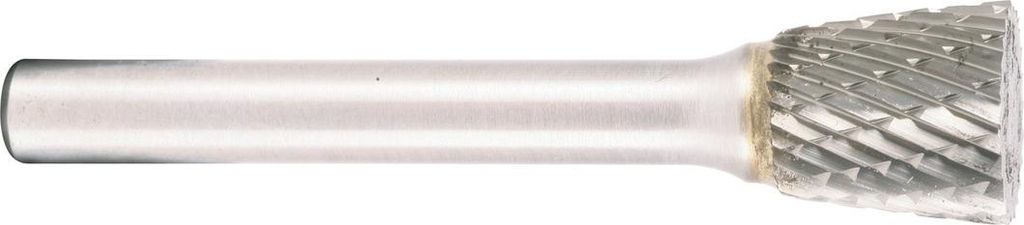 Projahn Hartmetallfräser, Form N Winkel 28° d1 12.7 mm, Schaftd. 6.0 mm Kreuzverzahnung