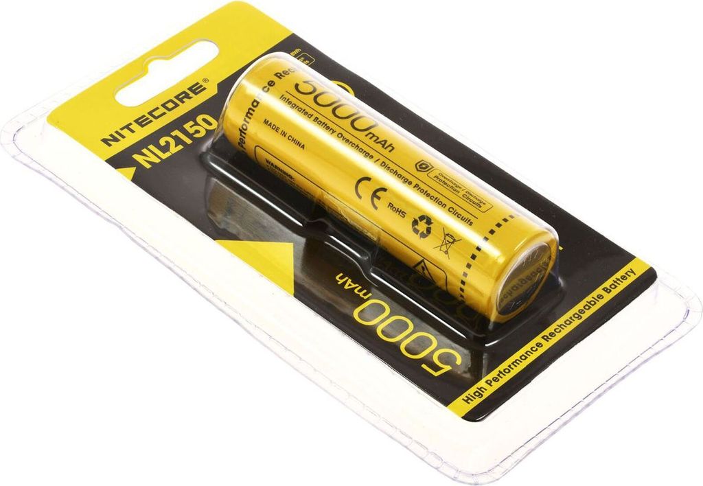 Nitecore Li-Ion Akku Typ 21700 NL2150, 5000mAh Produktbild 3