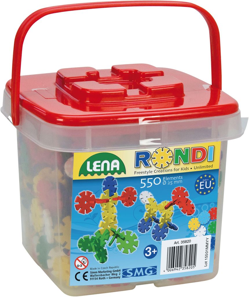 Lena Rondi 25 bucket, Bausatz, 3 Jahr(e), 550 Stück(e), 680 Produktbild 