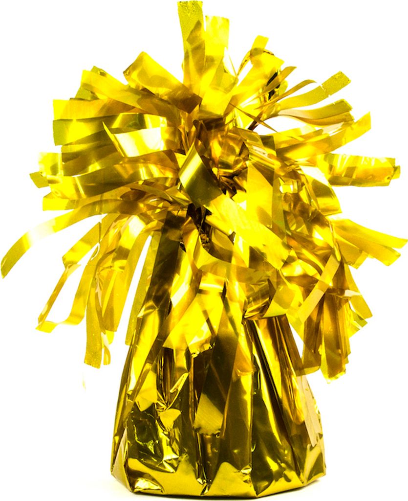Ballongewicht für Helium 7cm Gold 4er Set Produktbild 