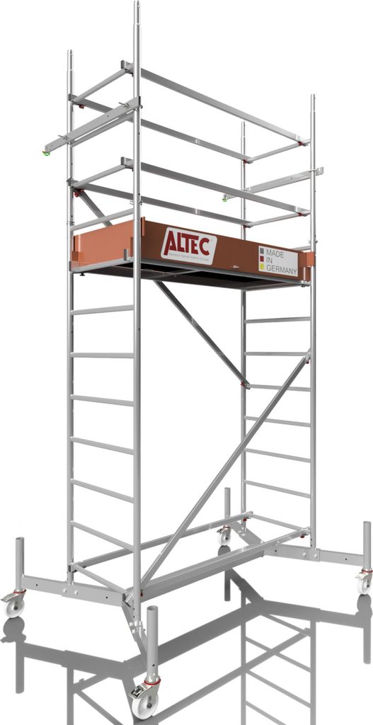 ALTEC Rollfix 400 | inkl. Rollen (Ø 125 mm) | Traverse ausziehbar | Rollgerüst
