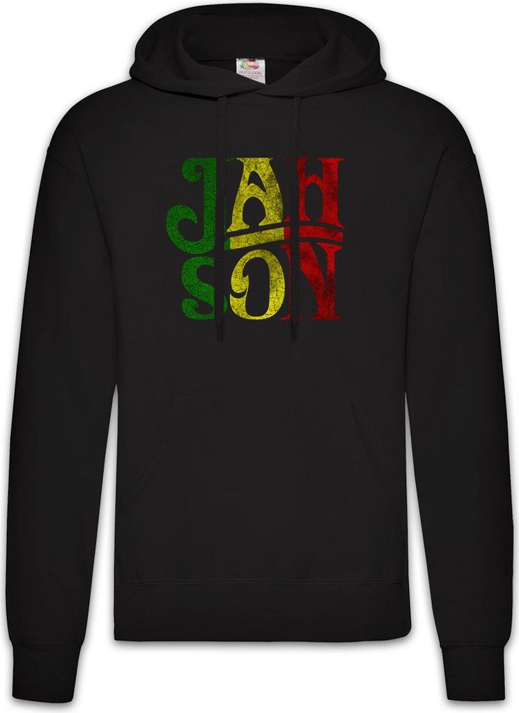 Urban Backwoods Jah Son, Herren Hoodie, Farbe: Schwarz, Größe: M