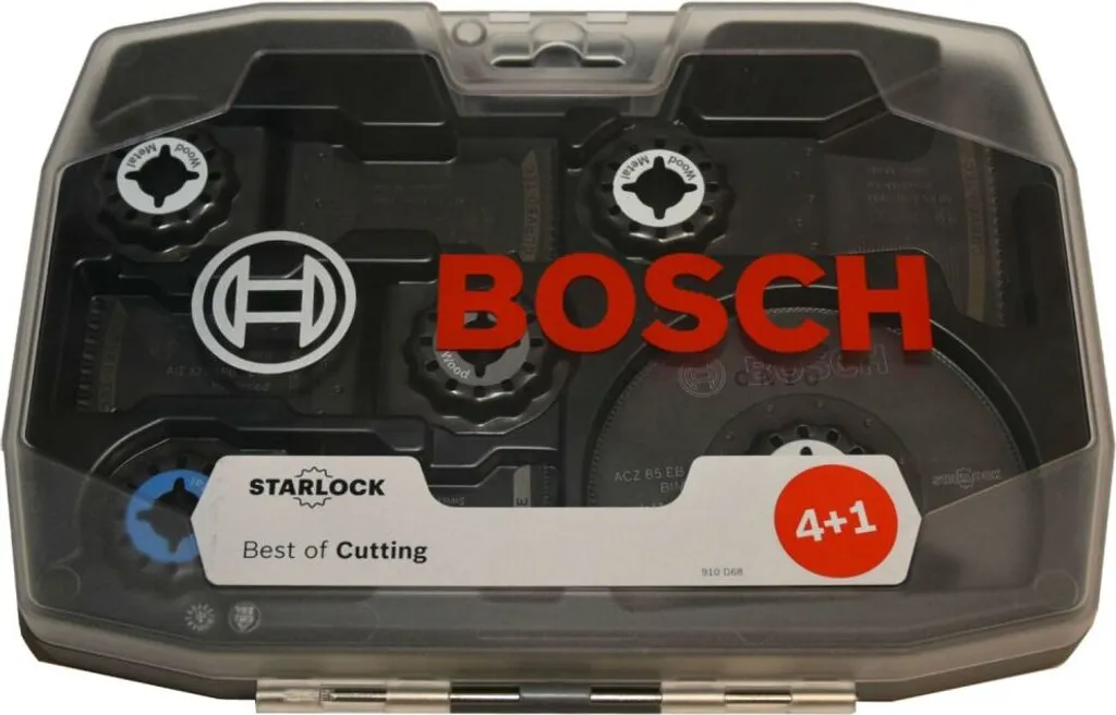 Bosch 2608664131 Starlock Set 5 Lame Multitool Professionale Taglio Legno Metallo - 37