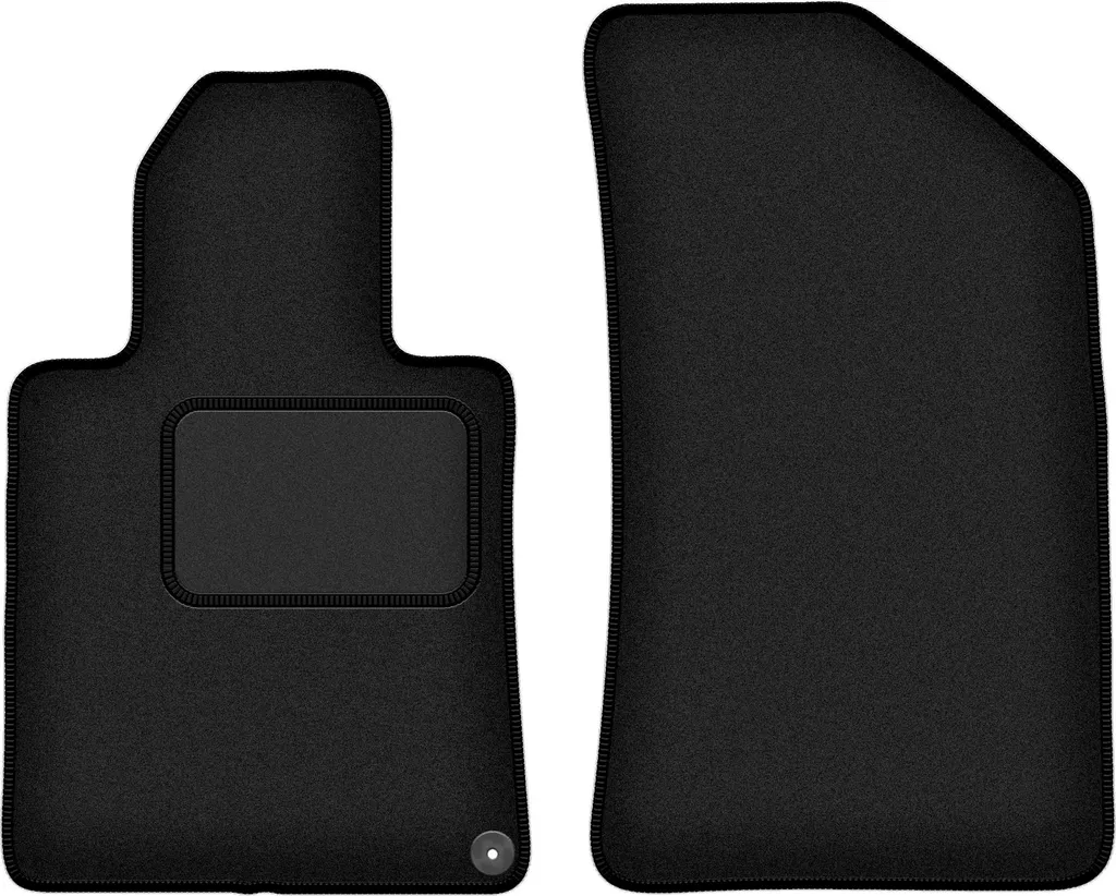 Tappetini Auto Peugeot 508 RXH (2010-2018) Velluto Nero Set 2 pz
