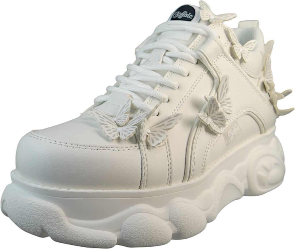 Buffalo Damen Sneaker CLD Corin Butterly weiß