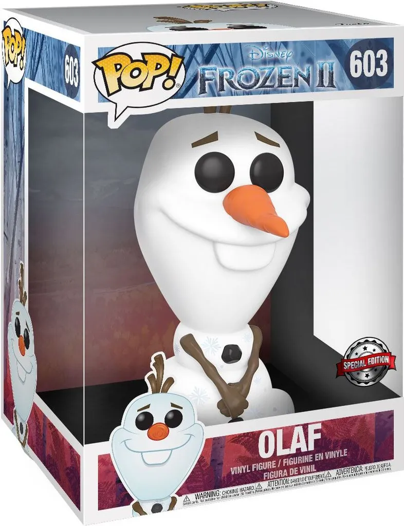 Figurine Olaf Funko POP Géante 25 cm - Edition Limitée Frozen 2 en PVC