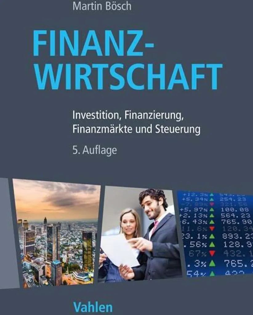 Livre Finanzwirtschaft d'Analyse Financière Allemande Exhaustif