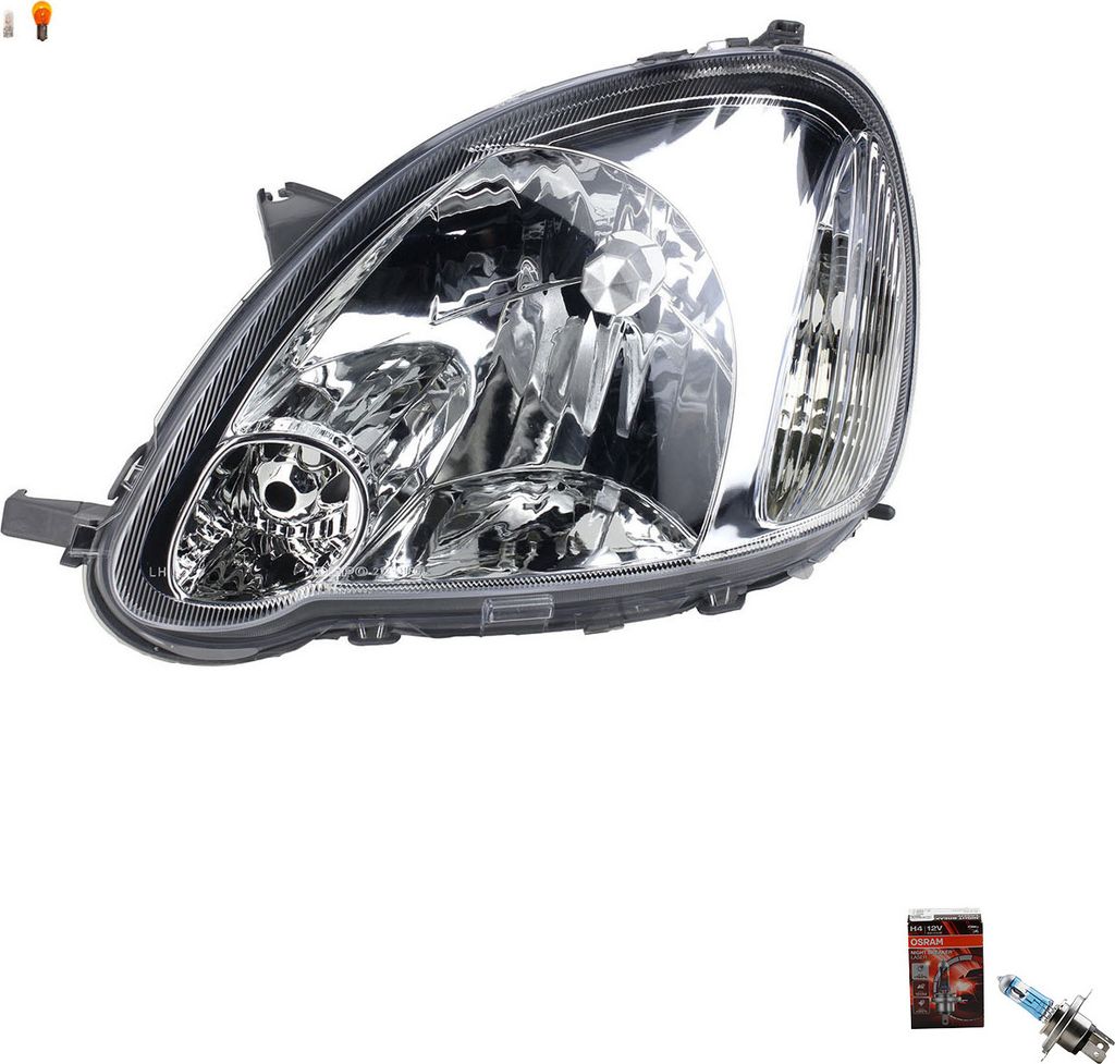 Johns, Scheinwerfer + Osram Night Breaker Laser passend für Toyota Yaris P10 Links 811700D080