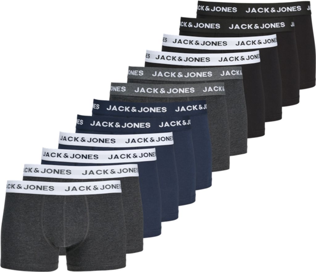 Jack & Jones 12-Pack Boxers Mix  Mehrfarben - Große XL Produktbild 