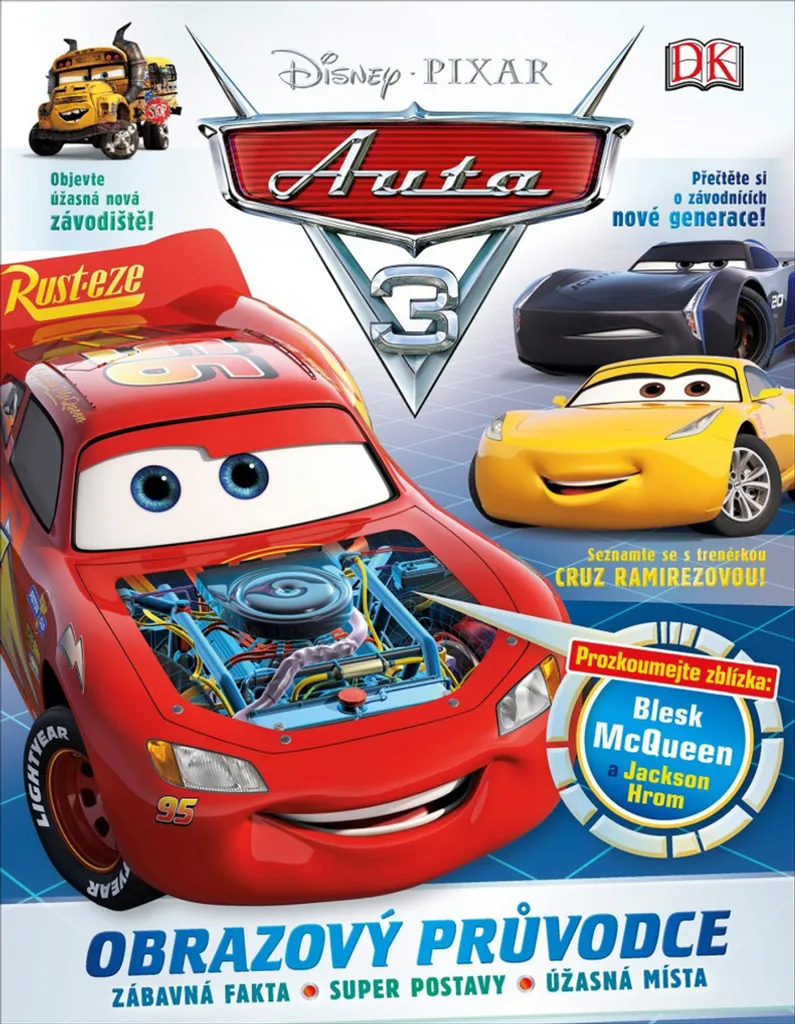Livre Cars 3 guide de lecture pour enfant histoire du film avant dormir