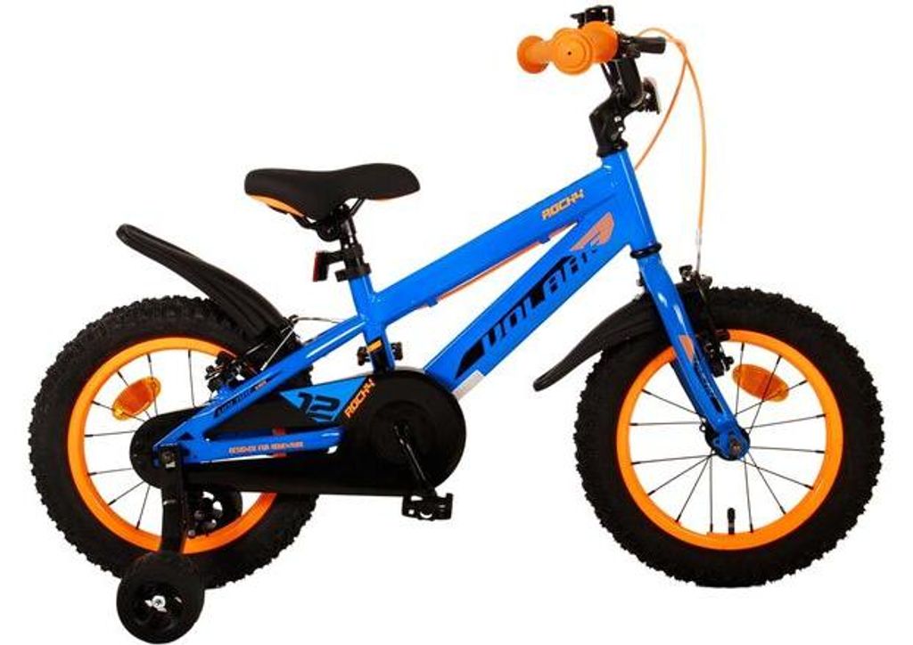 Volare Rocky Kinderfahrrad - Jungen - 14 Zoll - Blau - Zwei Produktbild 