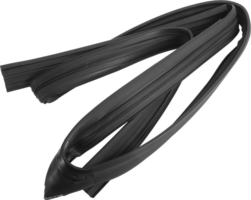 Türfenster-Laufkanaldichtung, Wetterstreifen Glaslaufkanaldichtung, für Honda Accord 2003-2005, Gummi, Vorne Rechts, Nr. 72235SDET01, Schwarz, 1 Stk