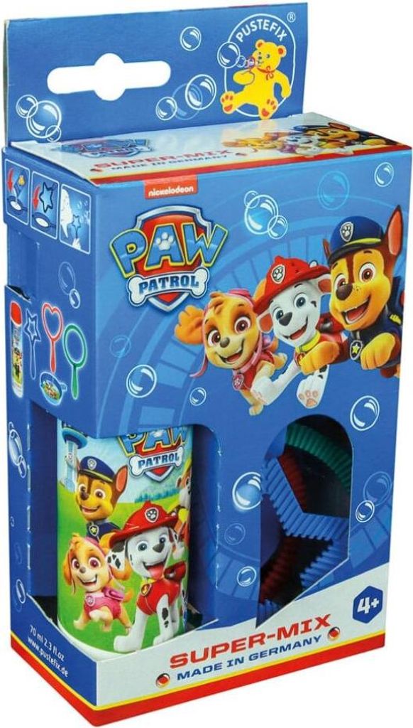 PUSTEFIX Riesen-Seifenblasen-Set MINI-MIX PAW Patrol
