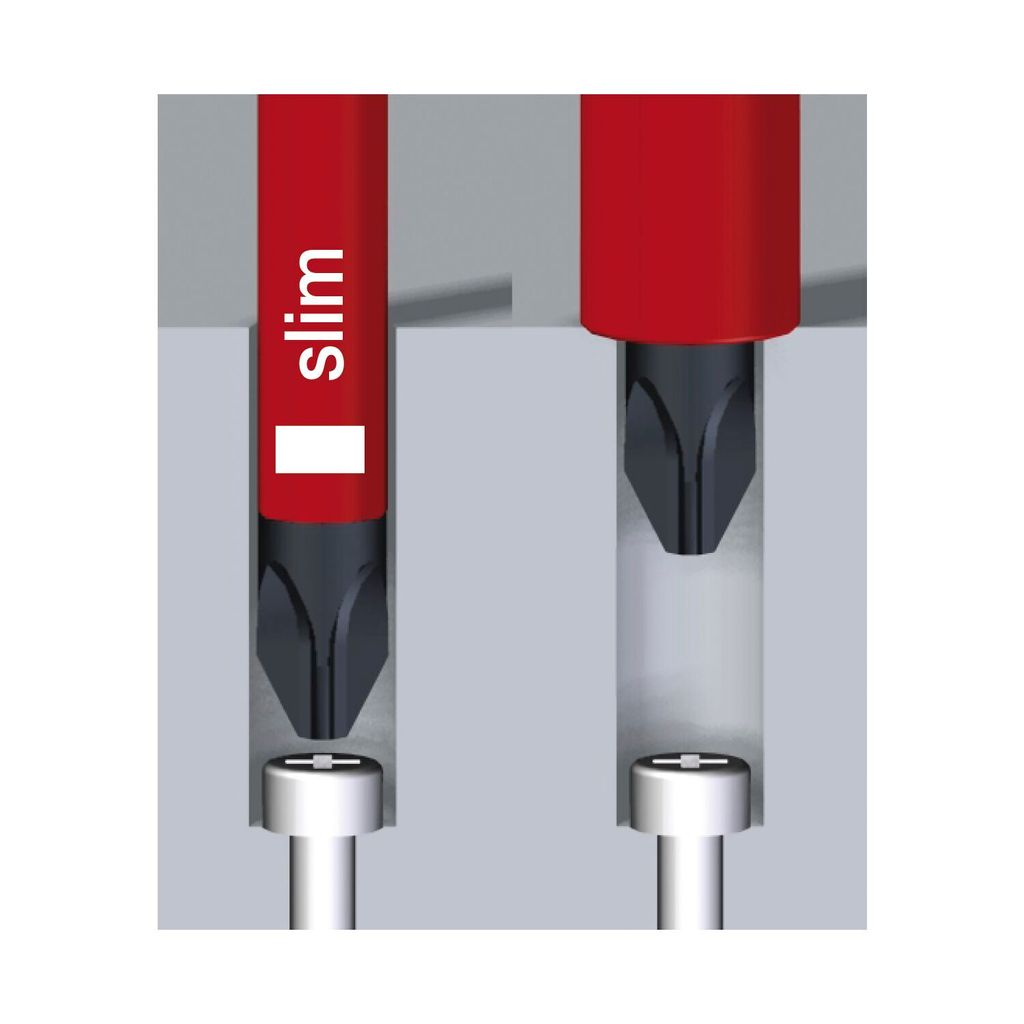 Schraubendrehersatz SlimVario® 18-tlg.m.Wechselkl.VDE Produktbild 25