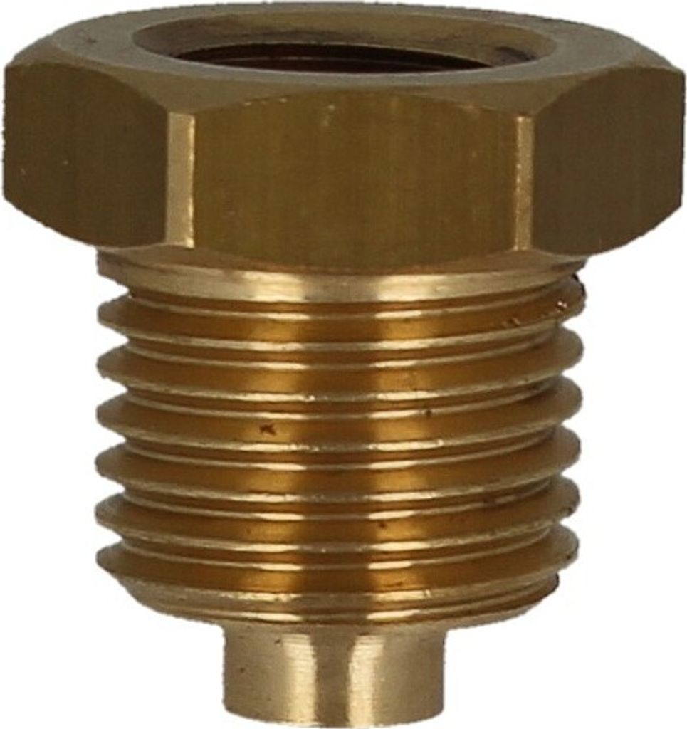 Profec Manometer Reduktion Adapter 3/8 Zoll AG x 1/4 Zoll IG - Messing - Nr. 960