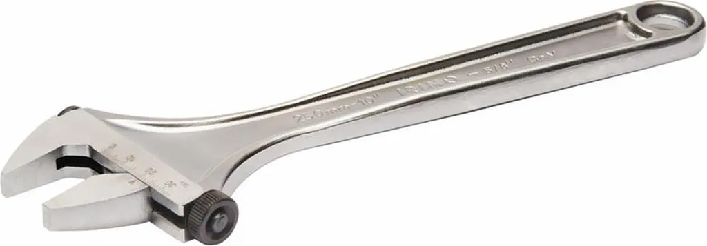 Clé anglaise Irimo 12 réglable pour plomberie et mécanique générale