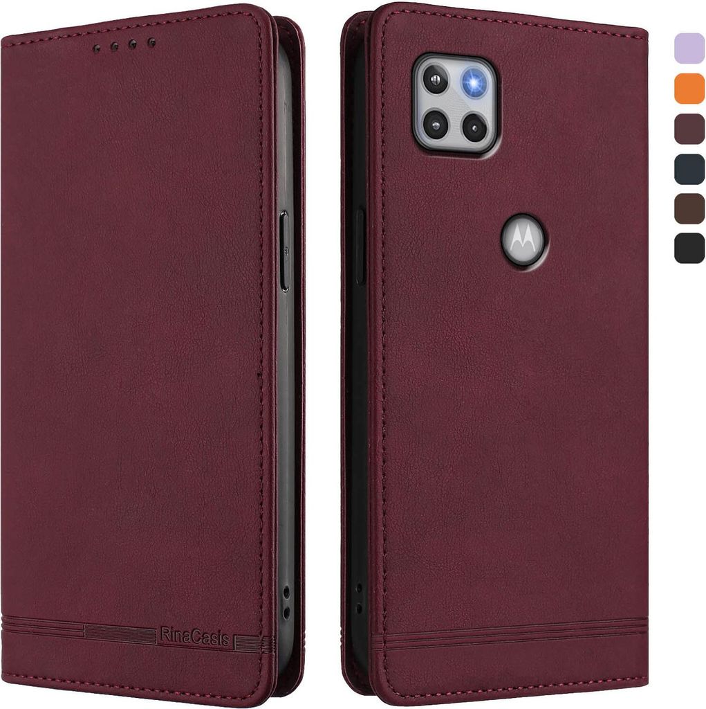 Pouzdro pro Motorola Moto G 5G 2020, retroPolyuretankožené Obrázek produktu 