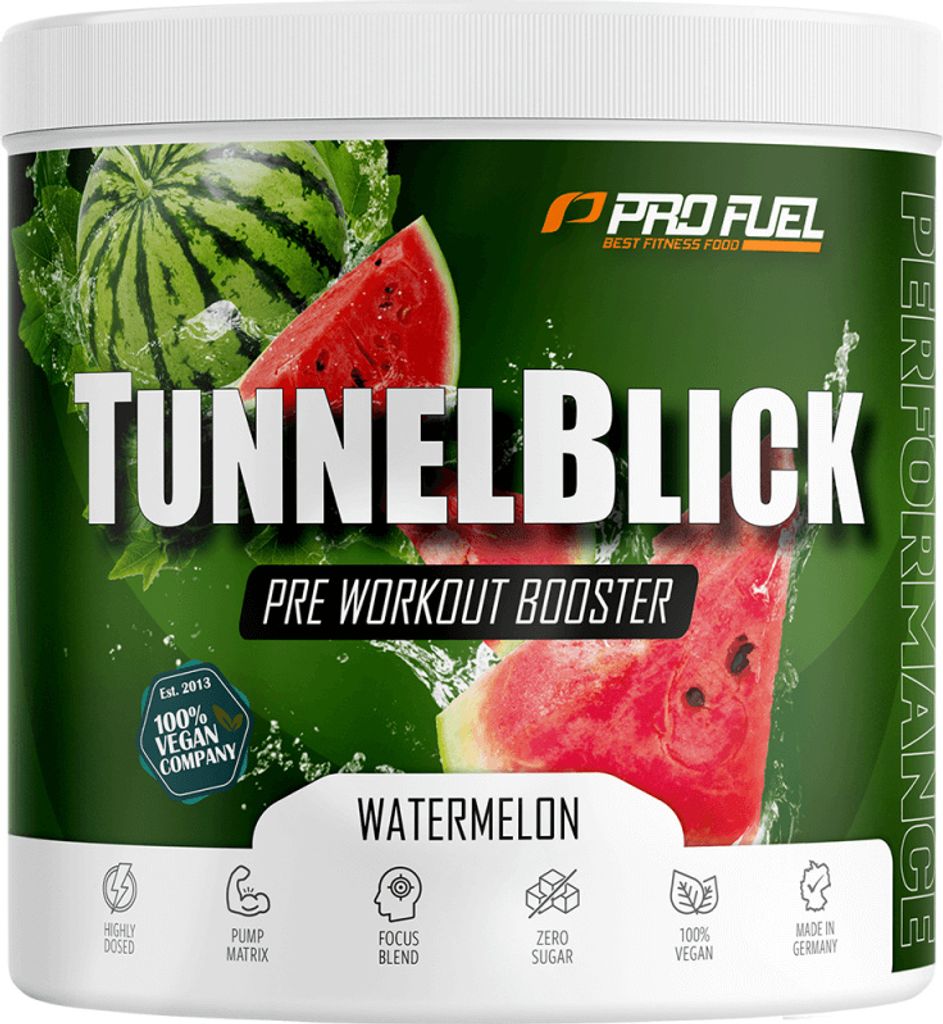 ProFuel Tunnelblick (20 Serv) Watermelon - Pre-Workout - Produktbild 