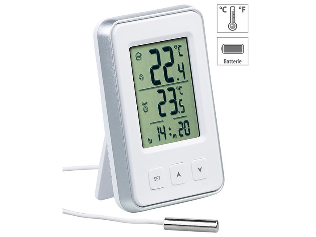 Digitales Innen-& Außen MIN MAX Thermometer