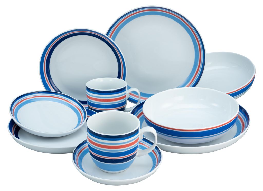 CreaTable, 22901, AllRound Coast Line, Kombiservice 10-tlg, Produktbild 