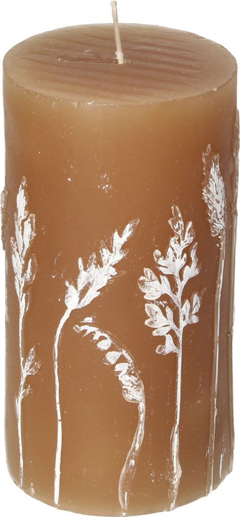 Kerze Giulia 13cm light brown