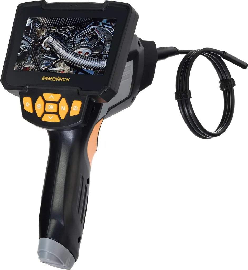 Ermenrich Seek VE40 Endoscope Industriel 82529 Noir Haute Résolution