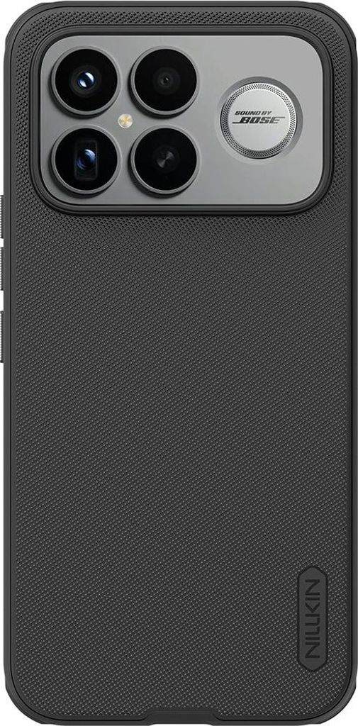 Handyhülle für Xiaomi POCO F8 Ultra, Nillkin Frosted Shield Pro, Schwarz